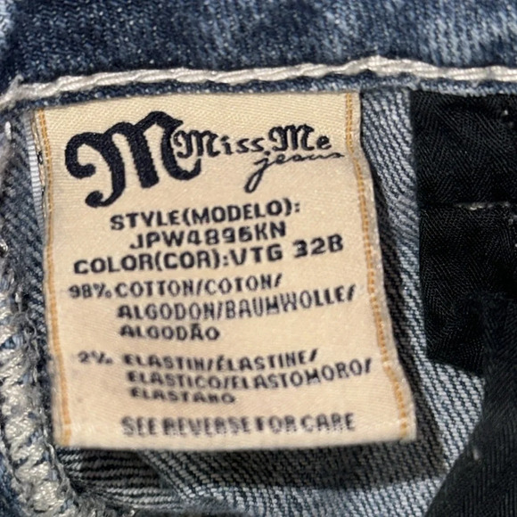 PP- Miss Me Bootcut Jeans Size 25 - Picture 8 of 11